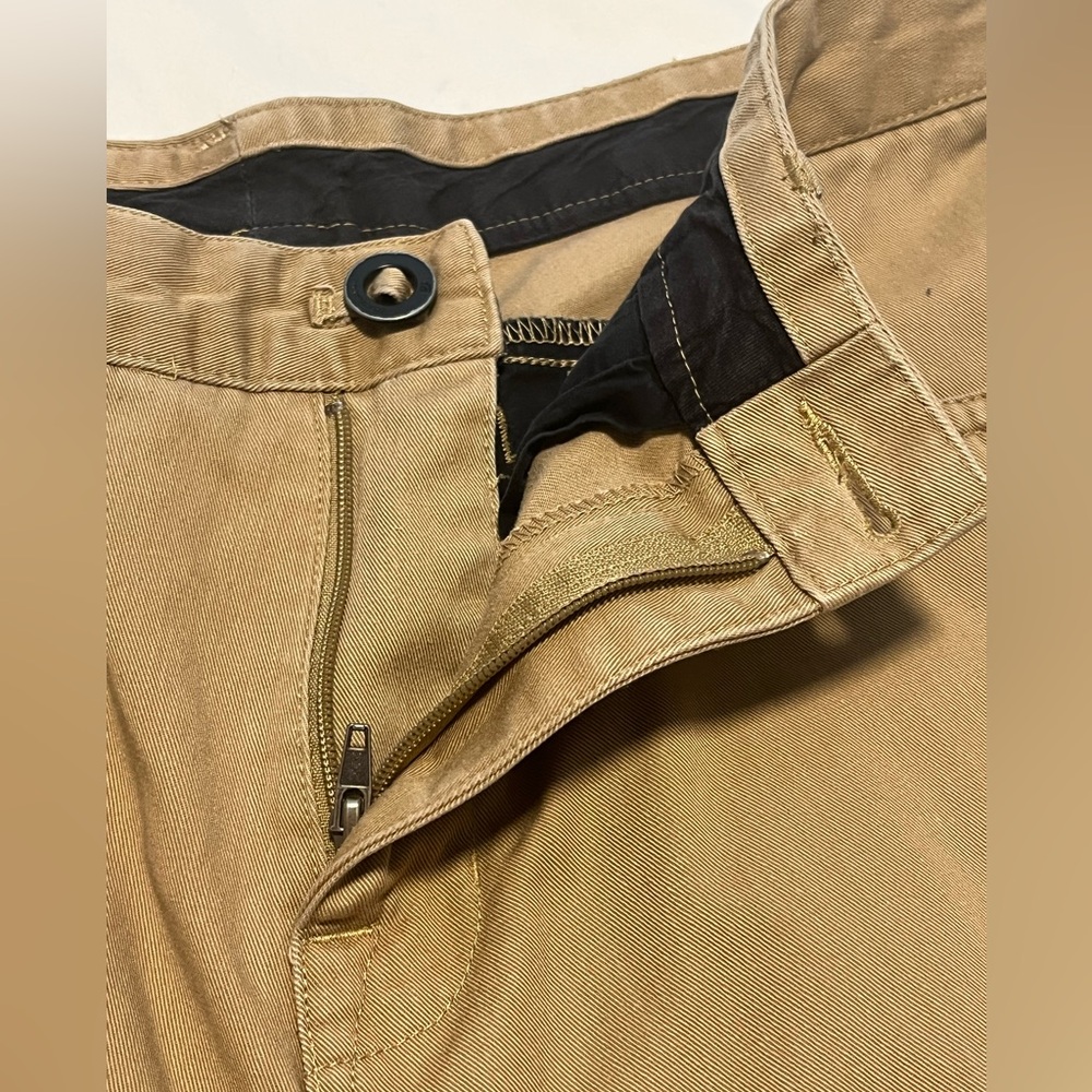 The North Face Men”s Flat Front Chino Tan Hiking Shorts Size 30 - Picture 6 of 14